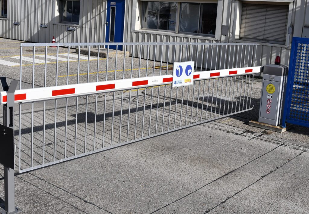 Schranke mit Uebersteigschutz